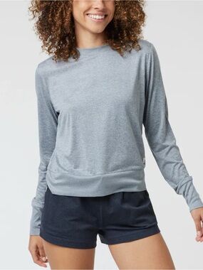 Vuori Women's Daydream Crew Sz S In Stormy Heather